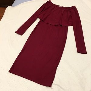 Fashion nova midi dress 👗‼️‼️